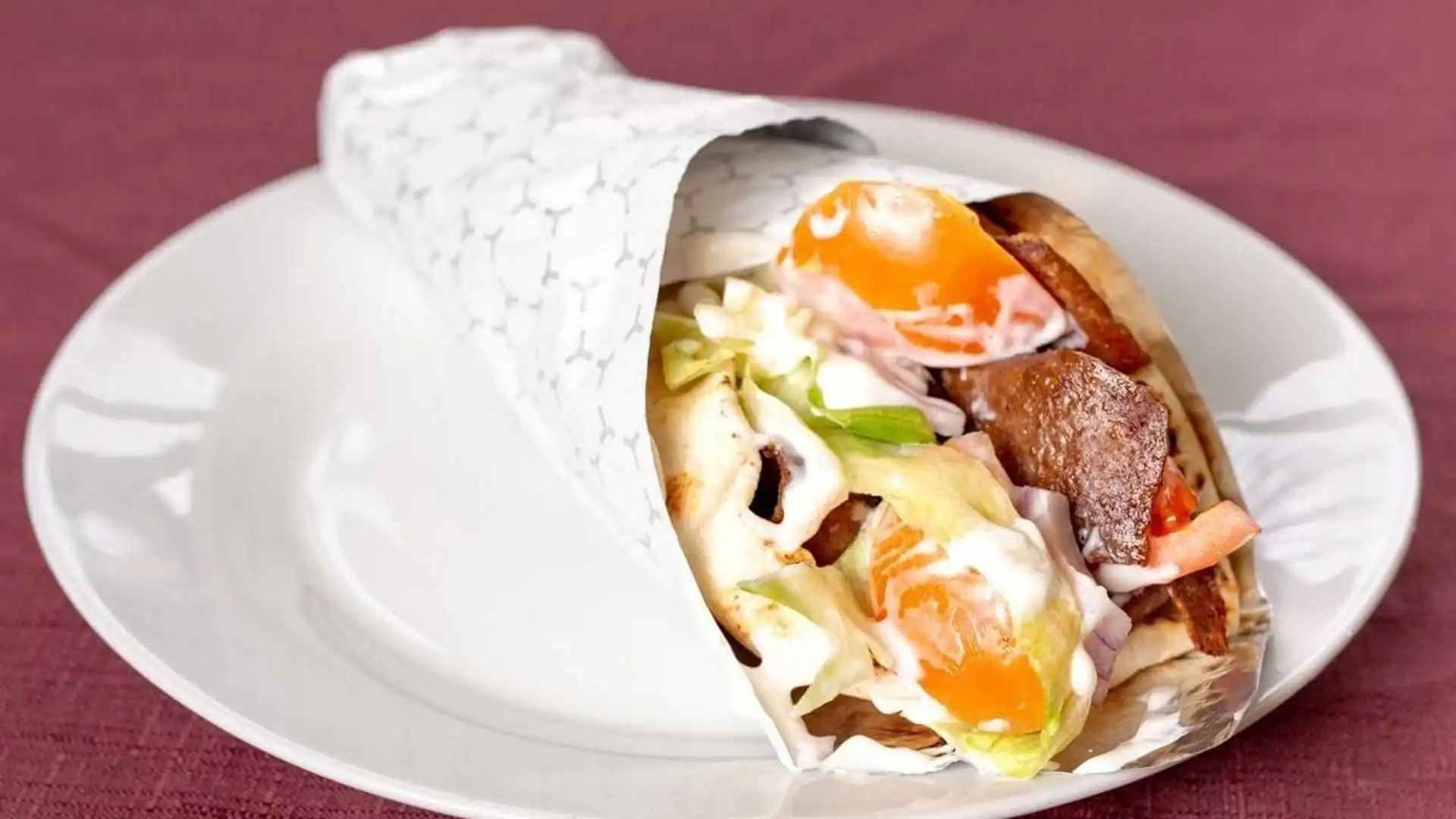 Veggie Wrap at Jimmy's Place in Edmonton, AB